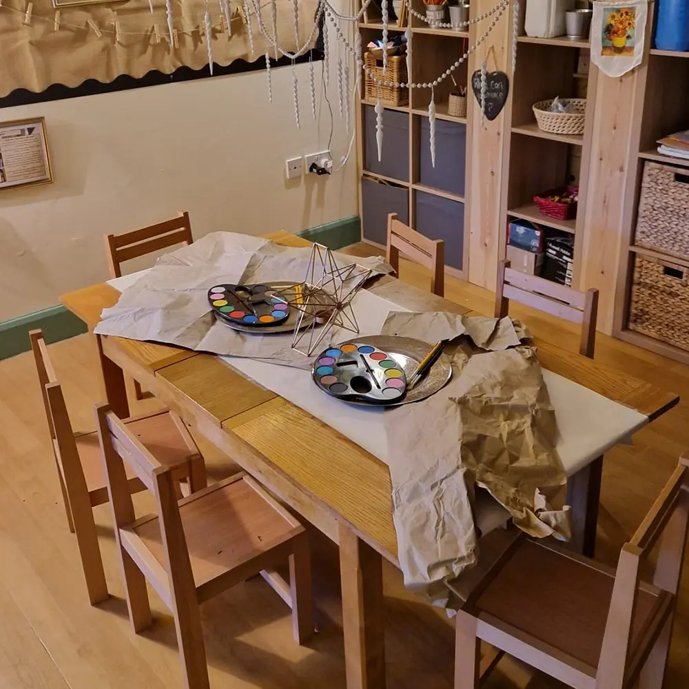 Kids play in Haswell Nursery